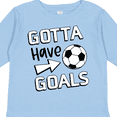 thumbnail image 4 of Inktastic Gotta Have Goals- Soccer Boys or Girls Long Sleeve Toddler T-Shirt, 4 of 5