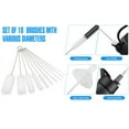 thumbnail image 2 of PLGEBR High-Quality Straw Cleaning Brush Extend to 1.08 in, 10 Count, 2 of 5