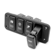 FYUU 12V 4-Button On/Off Switch Panel with Blue LED for Toyota Hilux FJ CRUISER VIGO