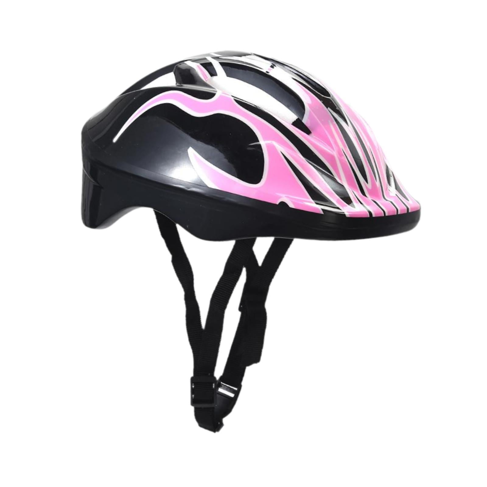 yotijay Kids Helmet, Roller Skating Helmet Portable Impact Resistant, Skateboard Pink