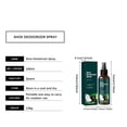 thumbnail image 6 of MMJ Shoe Deodorizer Spray 100ml for Sneakers Boots Foot Odor Eliminator for Shoe Cabinet Gym Bag, 6 of 9