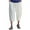 White, variant on Wirziis Men's Baggy Linen Capri Pants Casual Yoga Patchowork Beach Pants with Drawstring