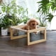 thumbnail image 5 of Cama para gatos FUKUMARU New Moon, hamaca transpirable de madera para gatos, 5 of 9