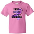 thumbnail image 3 of Inktastic I Wear Purple for My Grandma Lupus Awareness Youth T-Shirt, 3 of 5