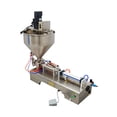 thumbnail image 2 of INTBUYING Paste Mixing Filling Machine Pneumatic Vertical Hopper Anti-drip Piston Filler Machine With Stirrer Speed Control 110V 50-500ml, 2 of 23