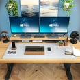 thumbnail image 5 of BREENHILL Felt Desk Pad, 36" x 15.75" Light Gray Large Anti-slip Desk Mat Mouse Pad Keyboard Mat for Office Home, 5 of 6
