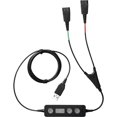 thumbnail image 1 of Cable Jabra Link 265 USB/QD para capacitación, negro, 1 of 1
