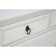 thumbnail image 4 of Alpine Furniture Winchester 7 Drawer Wood Dresser in White, 4 of 5