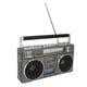 thumbnail image 2 of Altavoz Bluetooth inalámbrico estéreo de graves HiFi multifunción USB retro altavoz portátil Bluetooth con control remoto, 2 of 12