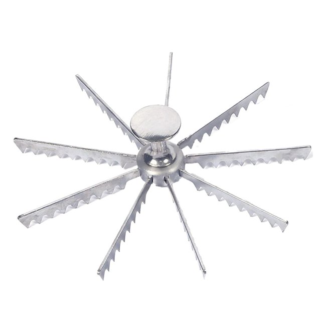BUYISI Marqueur de Gâteau en Alliage d'Aluminium Guide et Diviseur de Portion Outil de Cuisson 9 Coupes