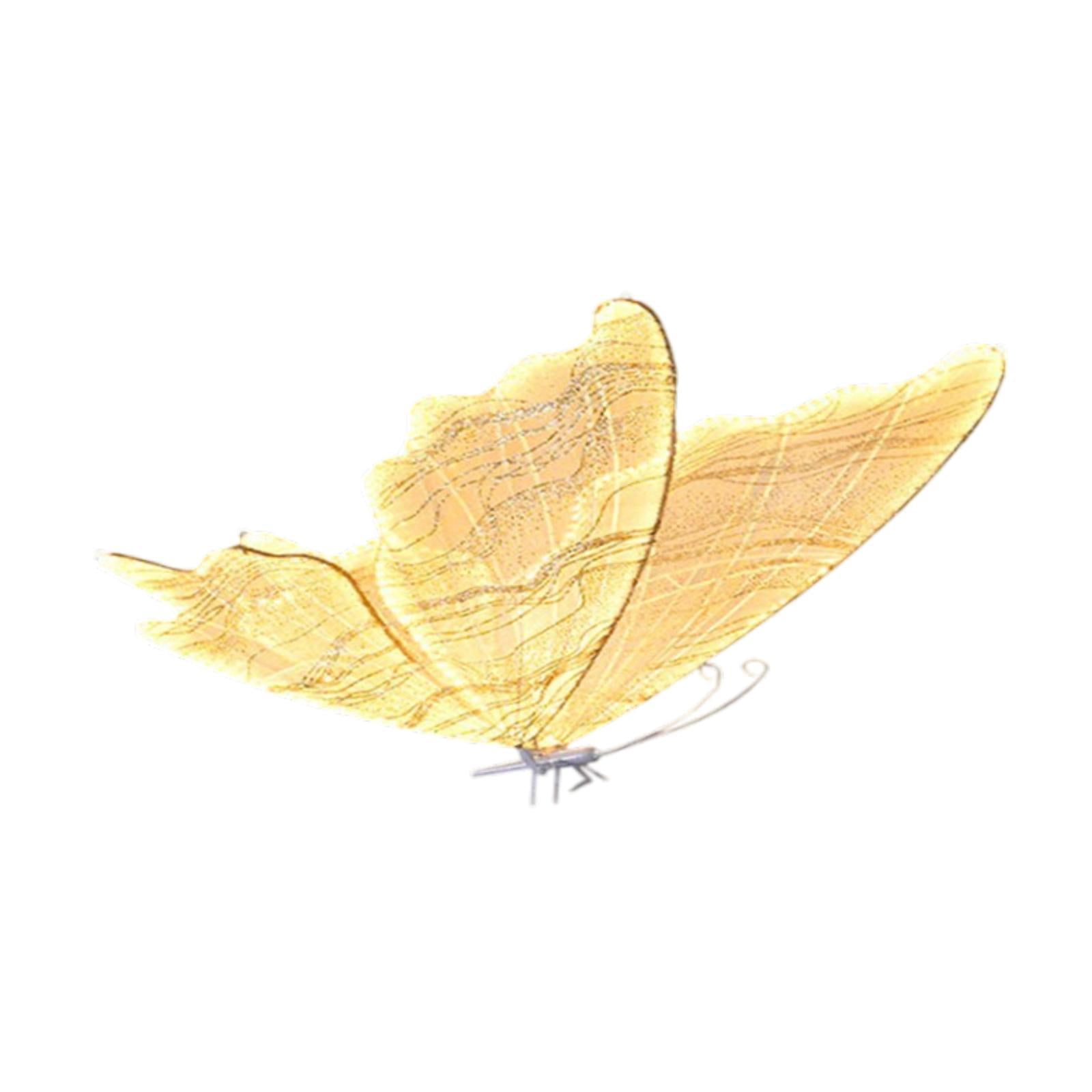 Bothyi Butterfly Pendant Light Chandelier Photo Props Supplies Versatile Unique Wedding 60cm Warm Light