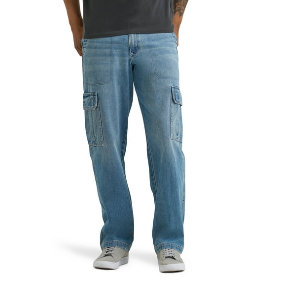 Wrangler® Men's Utility Denim Cargo Jeans