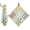 Cute Frog Bear Rabbit, variant on Haosy 2 Pack Magnetic Golf Towel Absorbent Microfiber Waffle Pattern Carabiner Clip Golf Towel 18" x 18", Cute Ducks on Plaid