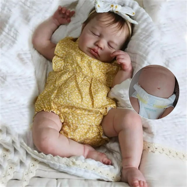 Muñeca Reborn Baby Doll Zero Pam de silicona para todo el cuerpo, 50 cm, con acceso.