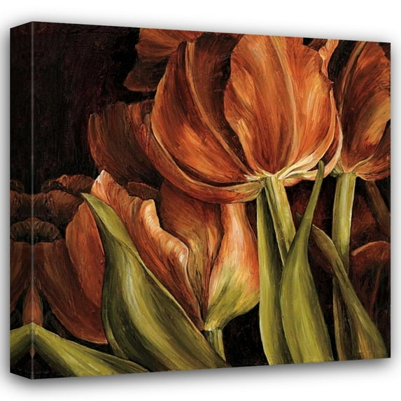 Linda Thompson 26x26 Gallery Wrapped Canvas Wall Art Titled - Color Harmony I