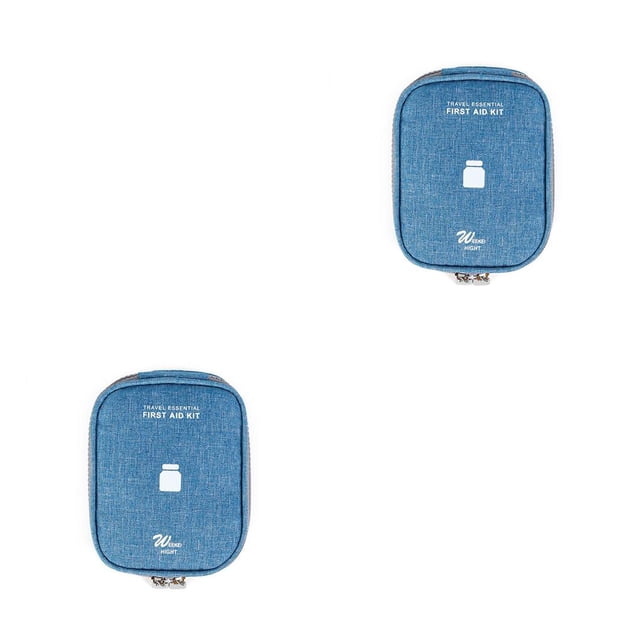 Advancent Kit de emergencia Organizador Cremallera Impermeable Al aire libre Bolsa de almacenamiento vacía Bolsillos de clasificación Estuche Type2 NO2