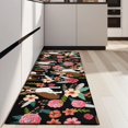 thumbnail image 4 of Boston Terrier Dog with Pioneer Flower Kitchen Rug Mat,Kitchen Runner Rugs Non Skid Washable,Decorative Kitchen Floor Mats for Kitchen,Sink,Laundry,17"X47", 4 of 5