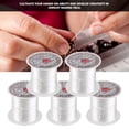 thumbnail image 4 of TOPINCN Elastic Thread, Jewelry Accessories,5 Rolls Crystal Line Beads String Wire Jewelry Material Elastic Thread for Jewelry DIY, 4 of 8