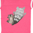 thumbnail image 4 of Inktastic My First Groundhog Day Cute Baby Boys or Girls Baby Bodysuit, 4 of 5