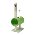 thumbnail image 2 of Rascadores para gatos Yuyangstore Soporte para gatos Altura 71 cm Verde, 2 of 7