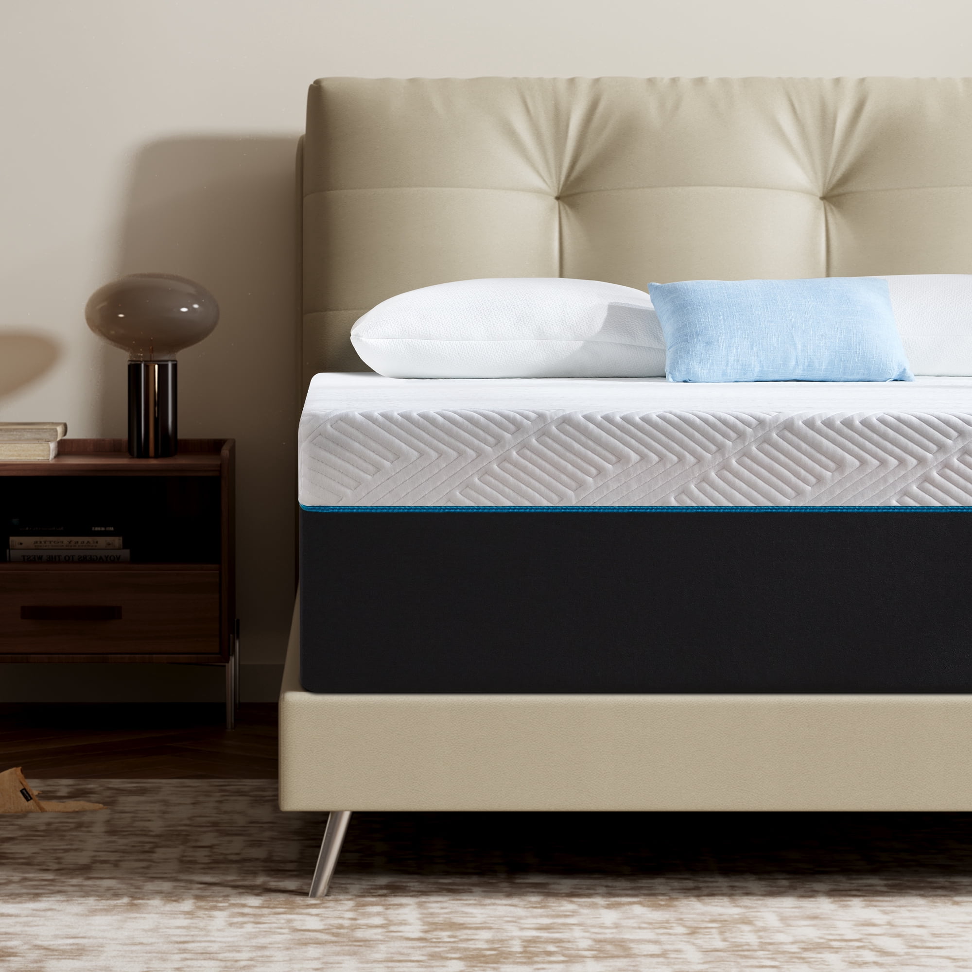 Full Size Mattress, 12" Full Gel Memory Foam Mattress in a Box Breathable Comfortable