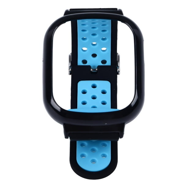 Cubierta De Correa De Repuesto, Correa De Reloj Con Múltiples Agujeros Con Estuche De Silicona Ajustable Para Hombres Y Mujeres Para Reloj Deportivo