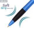 thumbnail image 4 of Bolígrafo retráctil Sikao Slimster, tamaño mediano, negro (paquete de 60), 4 of 9