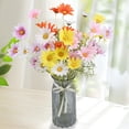 thumbnail image 4 of Fake Daisy Cemetery Decor Verdsylv Plastic Memorial Flower Bouquet, Artificial Daisy for Cemetery Decoration, Hanging Window Box, Home Table Centerpiece, and Memorial Tribute, Sympathy Arrangement, 4 of 9