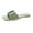 Green, variant on VerPetridure Women's Sandals Summer Casual Flat Shoes Open Toe Products Solid Color Sandals