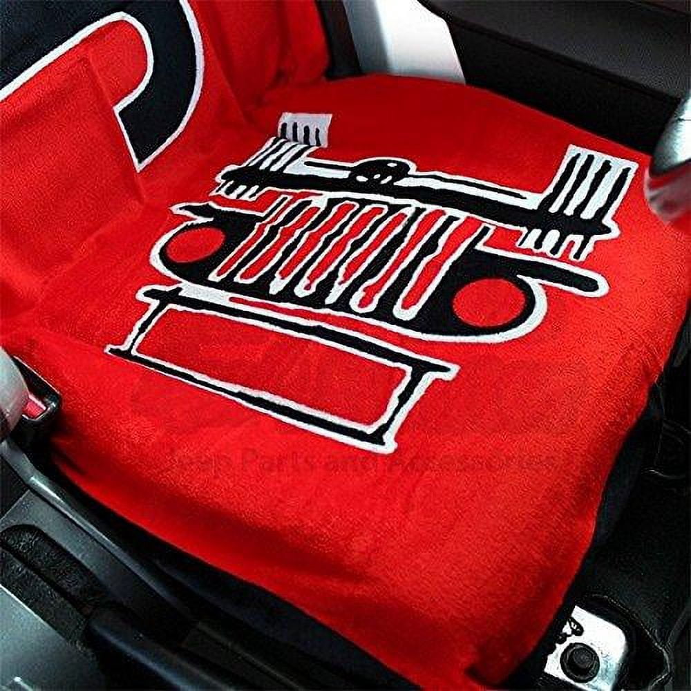 Seat Armour T2G100R Red Seat Cover for Jeep Towel2GO