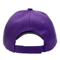 thumbnail image 3 of Falari Wholesale 12-Pack Baseball Cap Adjustable Size Plain Blank Solid Color Purple, 3 of 6