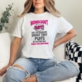thumbnail image 2 of Women Don't Fart Glitter Humor, White Comfort Colors T-Shirt, Small, 2 of 3