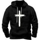thumbnail image 2 of Sudadera con capucha para hombre, estilo casual, con estampado de la antigua Grecia, para deportes, blusa de poliéster., 2 of 3