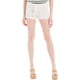 thumbnail image 1 of Max Studio London - Pantalones cortos para caminar informales suaves para mujer, color blanco roto, pequeño, 1 of 2