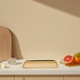 thumbnail image 1 of OULII Stainless Steel Griddle for Stovetop Golden Heating Plate for Home Use Versatile Cooking 12.5 x 20 Inches, 1 of 7
