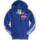 thumbnail image 1 of Aeropostale Athletic 9 Track Sudadera con capucha para hombre, azul, XS, 1 of 1