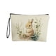 thumbnail image 2 of Uuiauoio Bunny Gifts, Cute Easter Rabbit Makeup Bag, Rabbits Bunnys Themed Gifts Cosmetic Bag Travel Pouch for Women Girls Daughter Bestie Friend Graduation Birthday Gift, 2 of 6