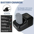 thumbnail image 4 of Ni-CD Ni-MH Li-ion Battery Charger For Paslo*de Nail Gun 6V 7.2V Lithium-ion Nickel Chromium Nickel Metal Hydride Battery, 4 of 7