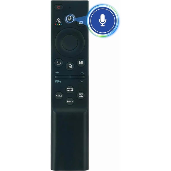 SLKOHDZ-BN59-01385A Replace Smart Voice Remote Control fit for Samsung Neo QLED 4K 8K Smart TV Series Q60BD/QN85BD/Q60B/QN85B/Q80/Q80B/Q80BD/QN90B/QN900B/QN800B/QN90BD/QN95B & S95B OLED TV(2022)