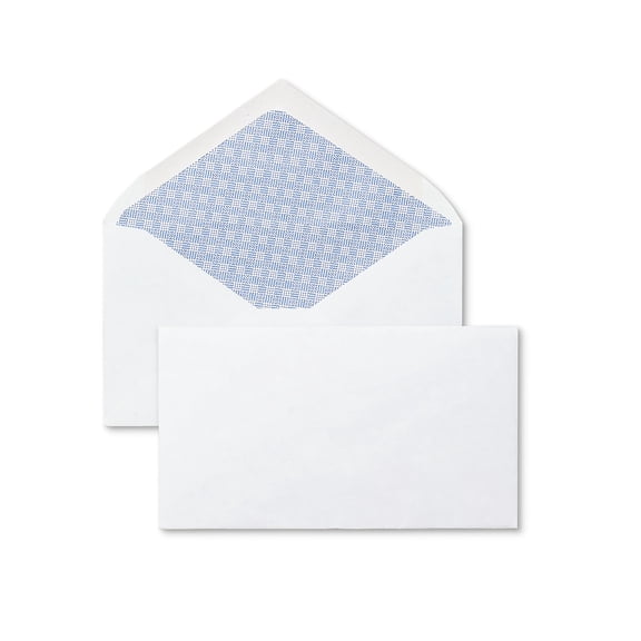 Staples Security-Tint Gummed #6-3/4" Envelopes 250/Box (317321/19254)