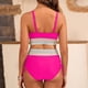 thumbnail image 3 of WILLBEST Trajes de Baño Mujer Natacion Conjunto de Bikini de Cintura Alta Para Mujer, Traje de Baño de 2 Piezas, Traje de Baño de Cobertura Completa 2025, 3 of 5