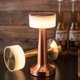 thumbnail image 3 of Metallbordslampa LED Uppladdningsbar Skrivbordsnattlampa USB Trådlös Touch Restaurang Bar Sovrum Dekorativ Stämningsbelysning, 3 of 5