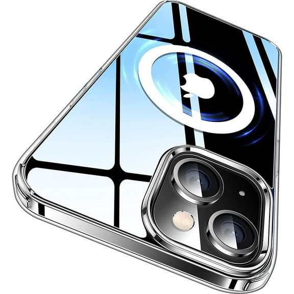 Crystal Clear Designed for iPhone 13 Mini case, [Not Yellowing] [Military Drop Protection] Shockproof Protective Phone Case Slim Thin Cover 5.4 inch 2021, Alpine Green