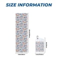 thumbnail image 3 of Lsque Watercolor Nautical Printed Cooling Towel (40"x 12"), Ice Towel, Microfiber, Soft Breathable Chilly Towel for Yoga, Sport, Gym, Workout, Fitness, Running, 3 of 9