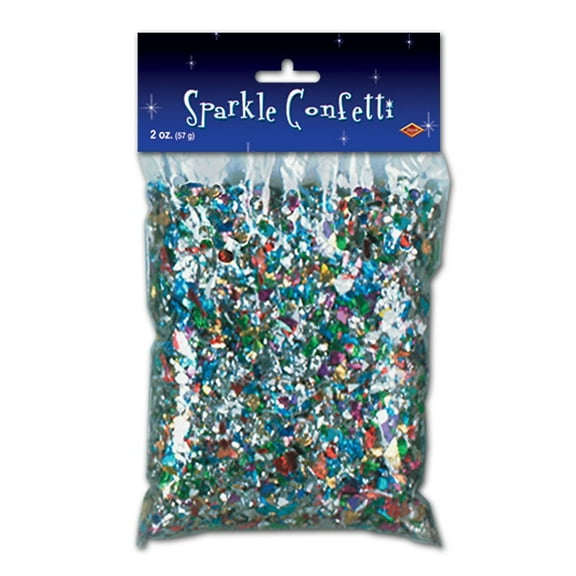 Beistle Sparkle Confetti Multicolor 10/Pack 88001-50
