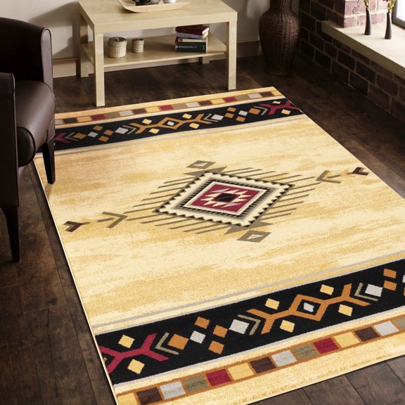 Polypropylene Material, Lightweight - Versatile Rug for Various Rooms