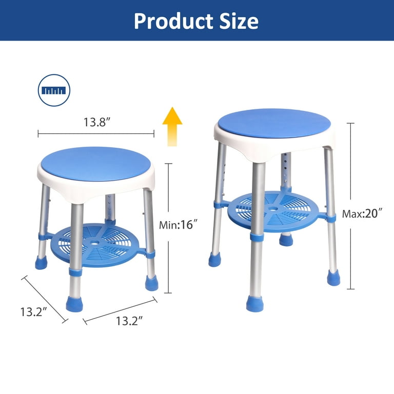 Swivel shower chair walmart cheap