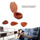 thumbnail image 3 of Estuche para púas de guitarra soporte para púas de guitarra resistente al desgaste de madera sin rebabas para rendimiento ANGGREK Otros, 3 of 8