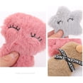 thumbnail image 4 of Squeaky Plush Dog Toy Artificial Fur Star Rabbit Dog Chew Toy Dog Teething Toy, 4 of 10