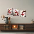 thumbnail image 3 of ZHONGYUTONG 3 Piece Wine Wall Art for Kitchen Gold Wine Pictures Dining Room Canvas Print Modern Artwork for Pub Bar Decor Framed (16.00" x 24.00" x 3PCS), 3 of 5